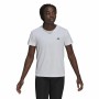 T-shirt med kortärm Dam Adidas Aeroready D2M Sport Vit