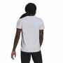 T-shirt med kortärm Dam Adidas Aeroready D2M Sport Vit