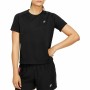 Women’s Short Sleeve T-Shirt Asics Icon SS Black