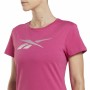 Damen Kurzarm-T-Shirt Reebok Doorbuster Graphic Rosa