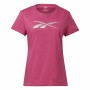 Damen Kurzarm-T-Shirt Reebok Doorbuster Graphic Rosa