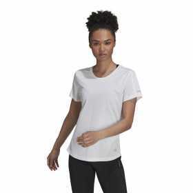T-shirt à manches courtes femme Adidas Run It Blanc