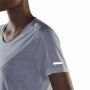 T-shirt med kortärm Dam Adidas Run It Vit