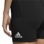 Sporthose Damen Adidas Techfit Badge os Sport 3" Schwarz
