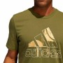 T-shirt à manches courtes homme Adidas Art Bos Graphic Olive