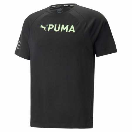 Men’s Short Sleeve T-Shirt Puma Ultrabreathe Triblend Black