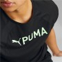 Men’s Short Sleeve T-Shirt Puma Ultrabreathe Triblend Black