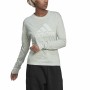 Women’s Long Sleeve T-Shirt Adidas Future Icons Beige