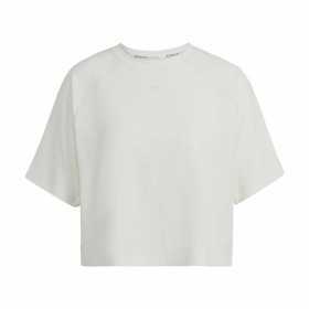 T-shirt med kortärm Dam Adidas Aeroready Wrap-Back Vit