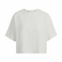 Women’s Short Sleeve T-Shirt Adidas Aeroready Wrap-Back White