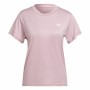 Damen Kurzarm-T-Shirt Adidas Training Minimal Rosa