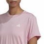 T-shirt à manches courtes femme Adidas Training Minimal Rose