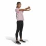 Women’s Short Sleeve T-Shirt Adidas Training Minimal Pink