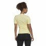 T-shirt à manches courtes femme Adidas Techfit Training Jaune