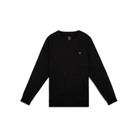 Sweat sans capuche homme Calvin Klein Noir