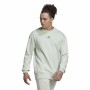 Herren Sweater ohne Kapuze Adidas Essentials Feelvivid Hellgrün