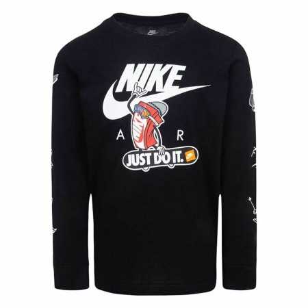 Children’s Sweatshirt without Hood Nike Snowboarding Black