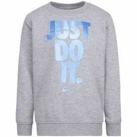 Jungen Sweater ohne Kapuze Nike Gifting Grau