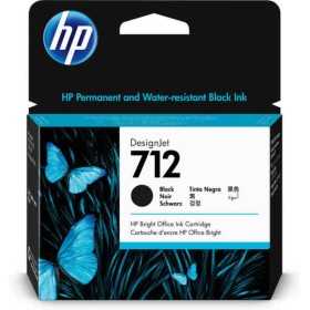 Cartouche d'encre originale HP Cartucho de Tinta HP DesignJet 712 negro de 80 ml Noir