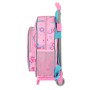 School Rucksack with Wheels LOL Surprise! Glow girl Pink 28 x 34 x 10 cm