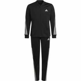 Kinder-Trainingsanzug Adidas H57226 Schwarz Damen