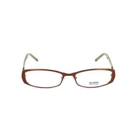 Monture de Lunettes Unisexe Guess GU1570-D96 ø 53 mm Marron