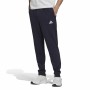 Long Sports Trousers Adidas Fit Tapered Cuff Dark blue Men