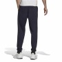 Long Sports Trousers Adidas Fit Tapered Cuff Dark blue Men
