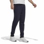 Long Sports Trousers Adidas Fit Tapered Cuff Dark blue Men