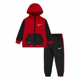 Survêtement Enfant Nike Therma Fit Noir Rouge