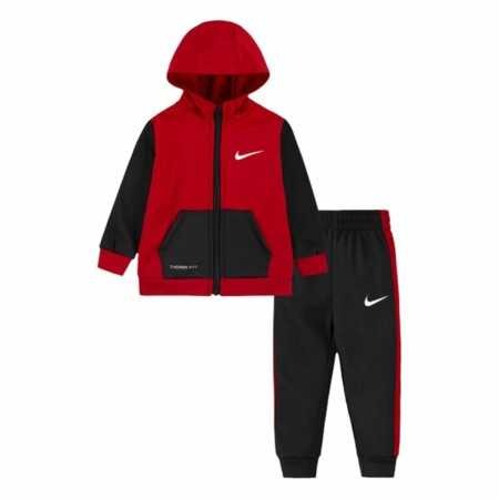 Children’s Tracksuit Nike Therma Fit Black Red