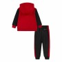 Kinder-Trainingsanzug Nike Therma Fit Schwarz Rot