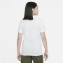 Child's Short Sleeve T-Shirt Nike Happy Cloud White