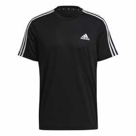 Men’s Short Sleeve T-Shirt Adidas Aeroready D2M Sport Black