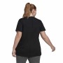 T-shirt à manches courtes femme Adidas Aeroready Designed 2 Move Noir