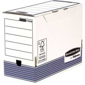 File Box Fellowes 10Units White A4 Recycled cardboard