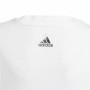 Kurzarm-T-Shirt für Kinder Adidas Essentials Weiß