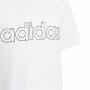 Kurzarm-T-Shirt für Kinder Adidas Essentials Weiß