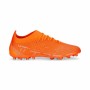 Fotbollsskor för vuxna Puma Ultra Match Mg Orange Unisex