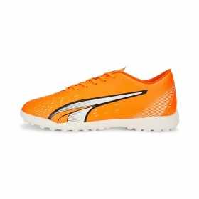 Chaussures de Football pour Adultes Puma Ultra Play TT Orange Unisexe