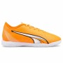 Chaussures de foot pour Enfants Puma Ultra Play It Orange Homme