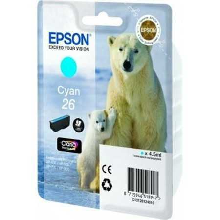 Original Ink Cartridge Epson 26 Cyan