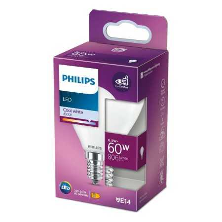 LED-lampa Philips E14 E 6,5 W 806 lm Ø 4,5 x 8 cm (4000 K)