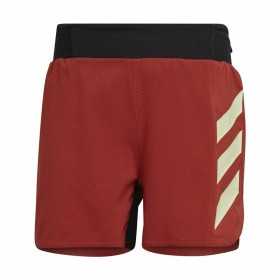 Sport Shorts Adidas Terrex Agravic Rot Braun