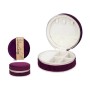 Jewelry box Velvet Burgundy (10 x 5 x 10 cm) (12 Units)