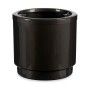 Self-watering flowerpot Anthracite polypropylene (2 Units) (38 x 37,5 x 38 cm)