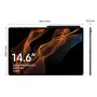 Tablette Samsung Galaxy Tab S8 Ultra Qualcomm Snapdragon 898 14,6" Noir 512 GB