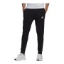 Long Sports Trousers Adidas Essentials Fleece Regular Fit Black Men