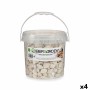 Burk 3 Kg Dekorativa stenar Beige (4 antal)