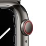 Smartwatch Apple Watch Series 7 OLED Stahlgrau LTE